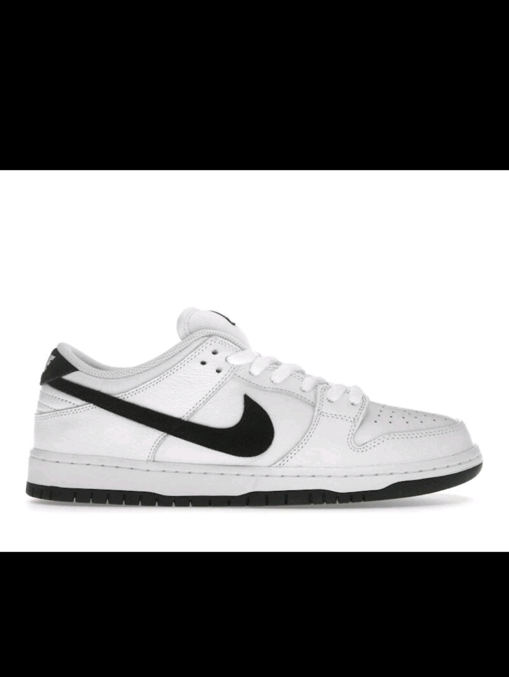 Nike Dunk Pro SB Low White Black - HF3704-100 Mens 11.5